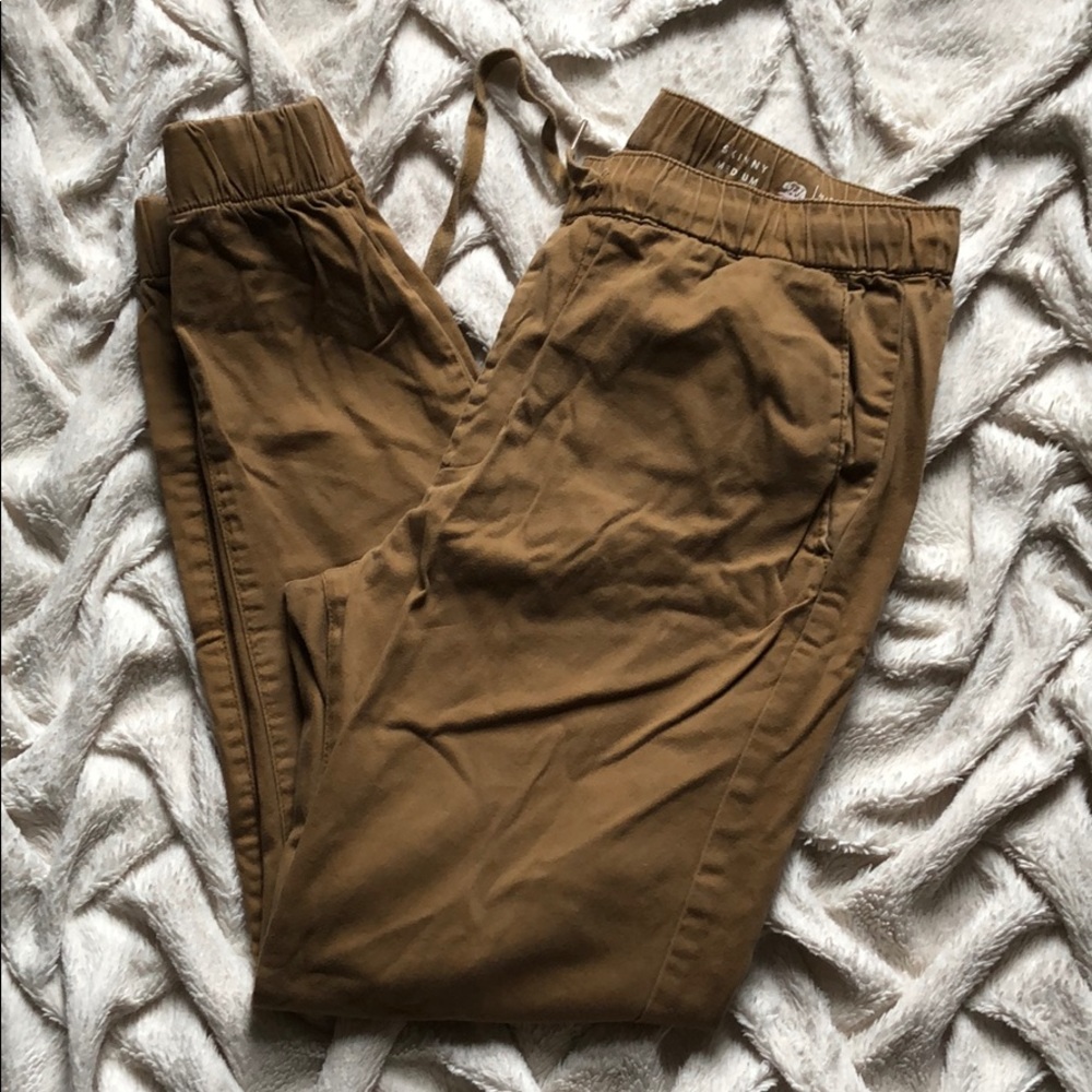 Brown joggers